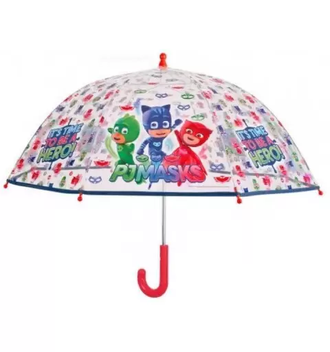 75416 OMBRELLO A CUPOLA SUPER PIGIAMINI PJMASK  PERLETTI