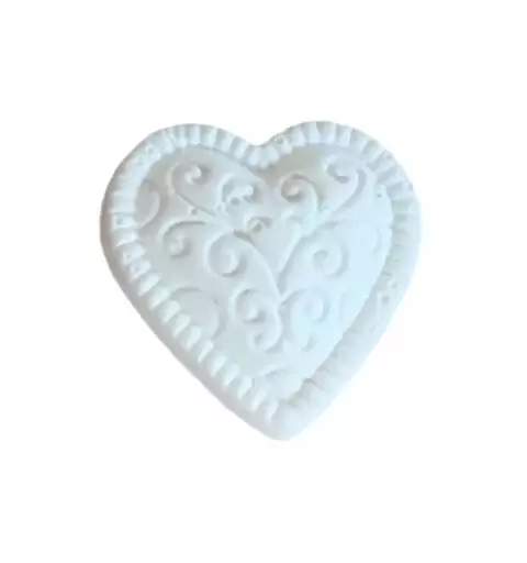 GESSETTO CUORICINO MINI DECORATIVO (C0151) 50pz/conf