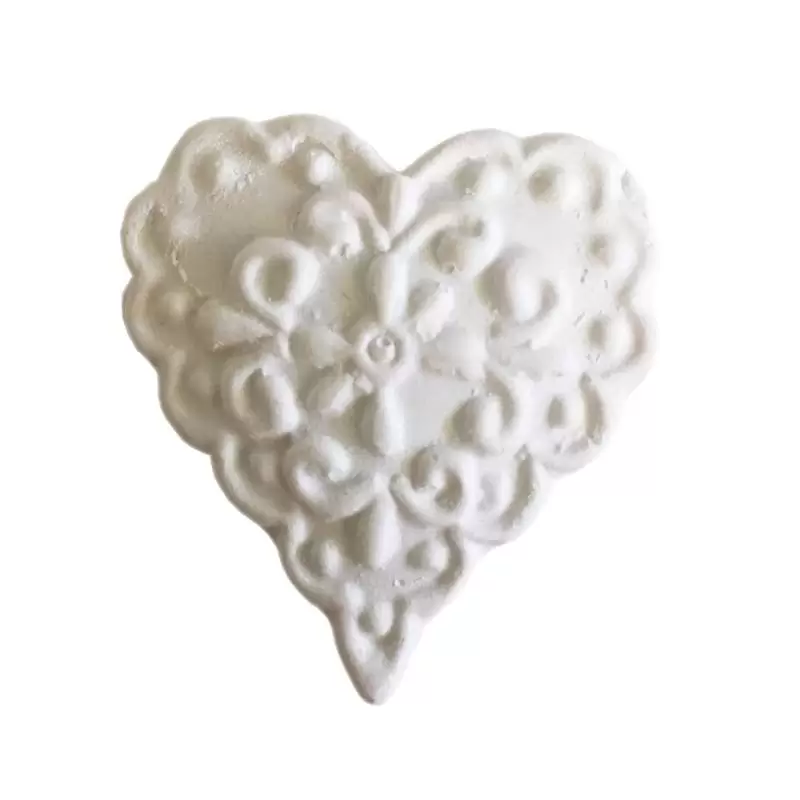 GESSETTO CUORICINO C/DECORO (C0141) 12pz/conf