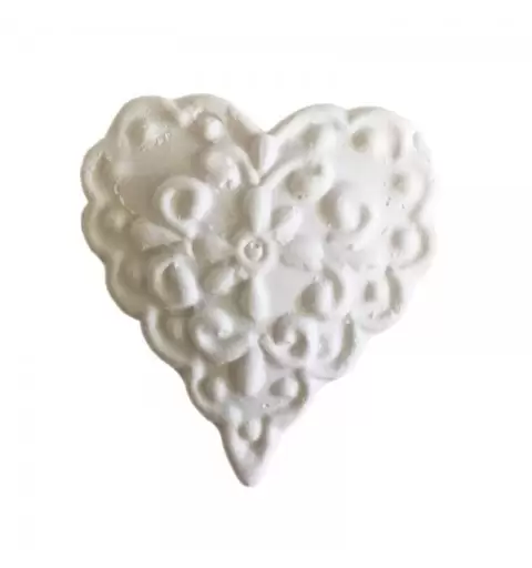 GESSETTO CUORICINO C/DECORO (C0141) 12pz/conf