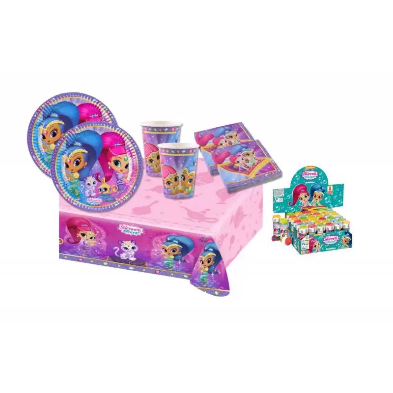 KIT N 5 - COORDINATO COMPLEANNO SHIMMER & SHINE