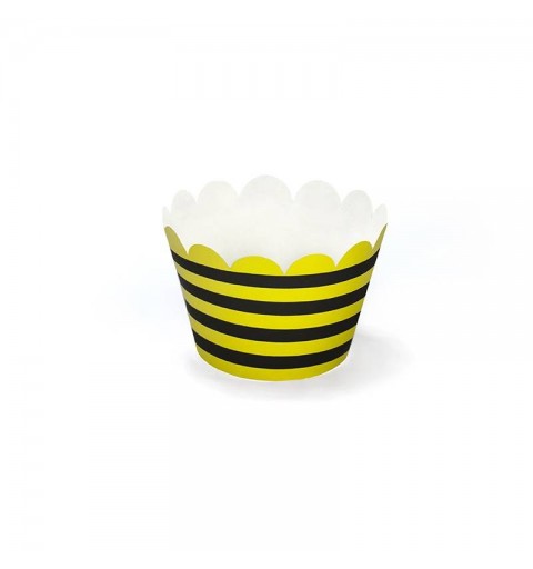 FASCETTE CUPCAKES & MUFFINS BEE 12 PZ