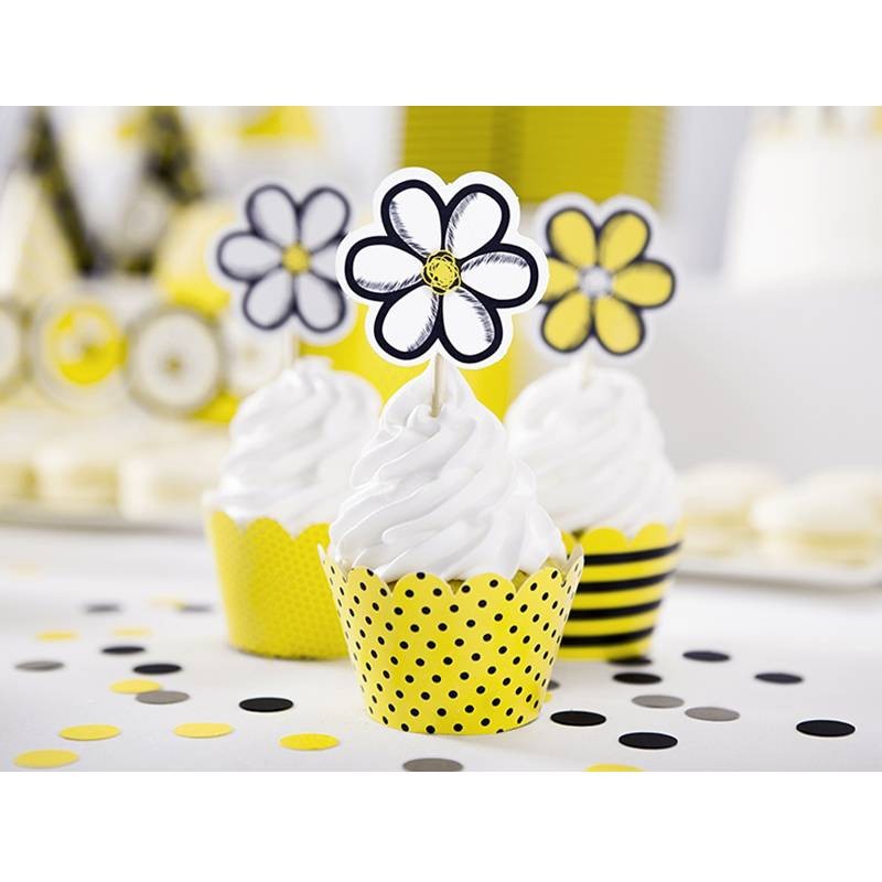 FASCETTE CUPCAKES & MUFFINS BEE 12 PZ