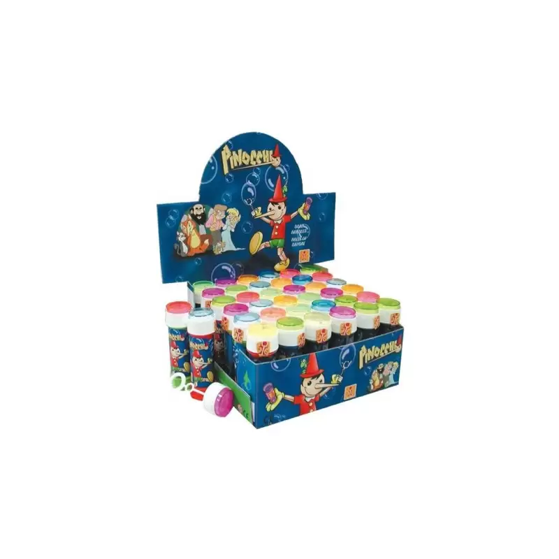 BOLLE DI SAPONE PINOCCHIO 18 PZ