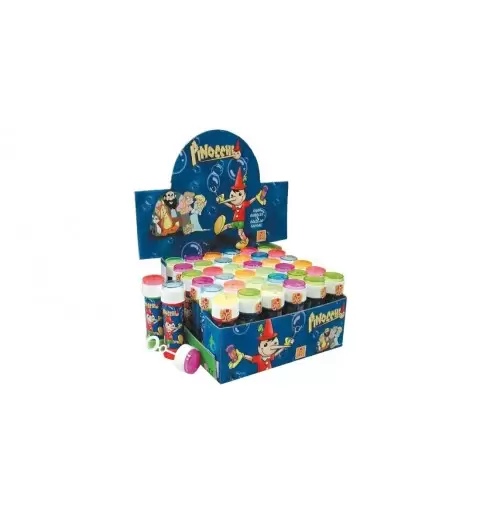 BOLLE DI SAPONE PINOCCHIO 18 PZ
