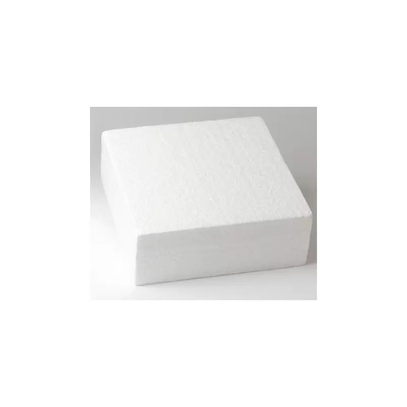 2 BASE PER TORTA A FORMA QUADRATA 25X25X5 CM