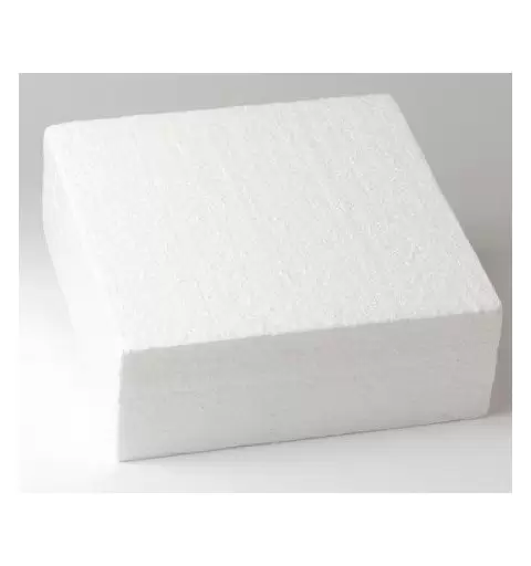 2 BASE PER TORTA A FORMA QUADRATA 25X25X5 CM