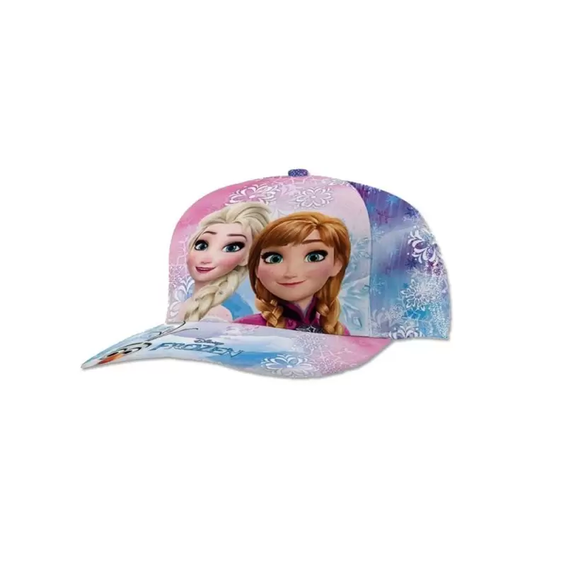 CAPPELLINO CON VISIERA DISNEY FROZEN ANNA E ELSA 45361