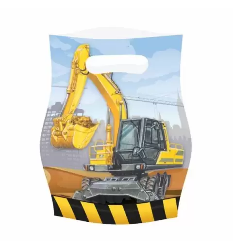 BUSTINE PER REGALINI BULLDOZER - RUSPE 8 PZ