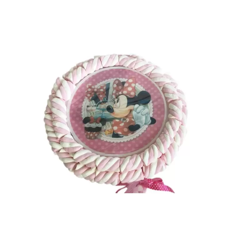 TORTA DI MARSHMALLOW CON CIALDA TOPOLINA MINNIE 72086 KIT FAI DA TE