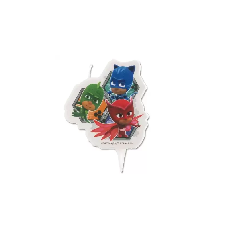 CANDELINA COMPLEANNO SUPER PIGIAMINI - PJ MASKS