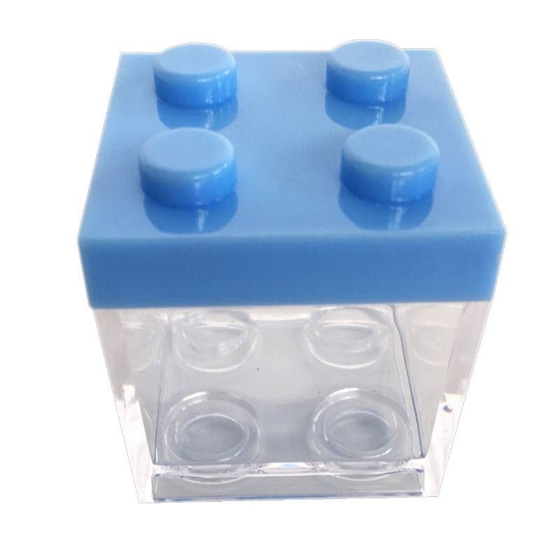 Bomboniere Lego, scatoline in plexiglass a tema Lego