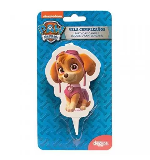 CANDELINA PER TORTA COMPLEANNO SKYE - PAW PATROL GIRL 346171