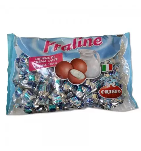 CRISPO - PRALINE CIOCCOLATO CON CREMA AL LATTE