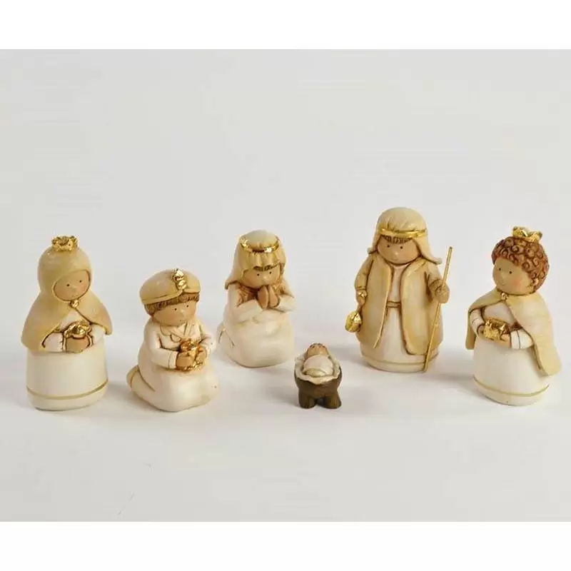 STATUINE PRESEPE IN RESINA
