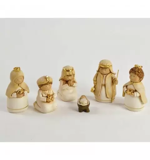 STATUINE PRESEPE IN RESINA