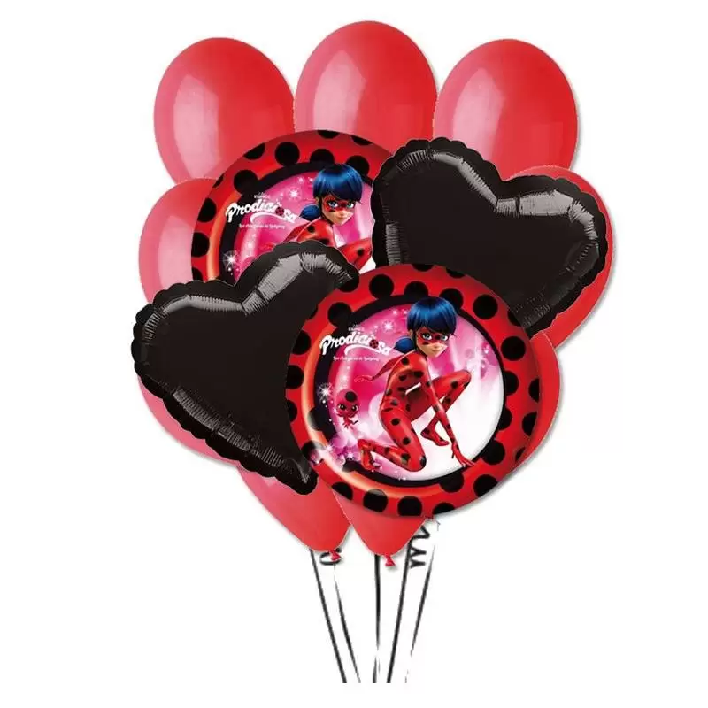 COMPOSIZIONE PALLONCINI N.9 LADY BUG