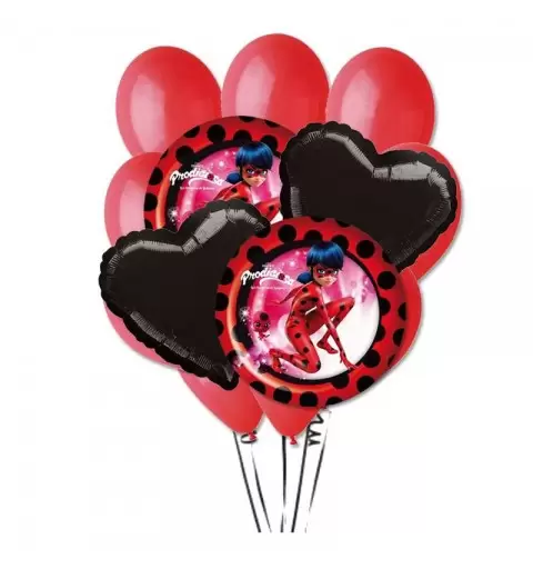 COMPOSIZIONE PALLONCINI N.9 LADY BUG