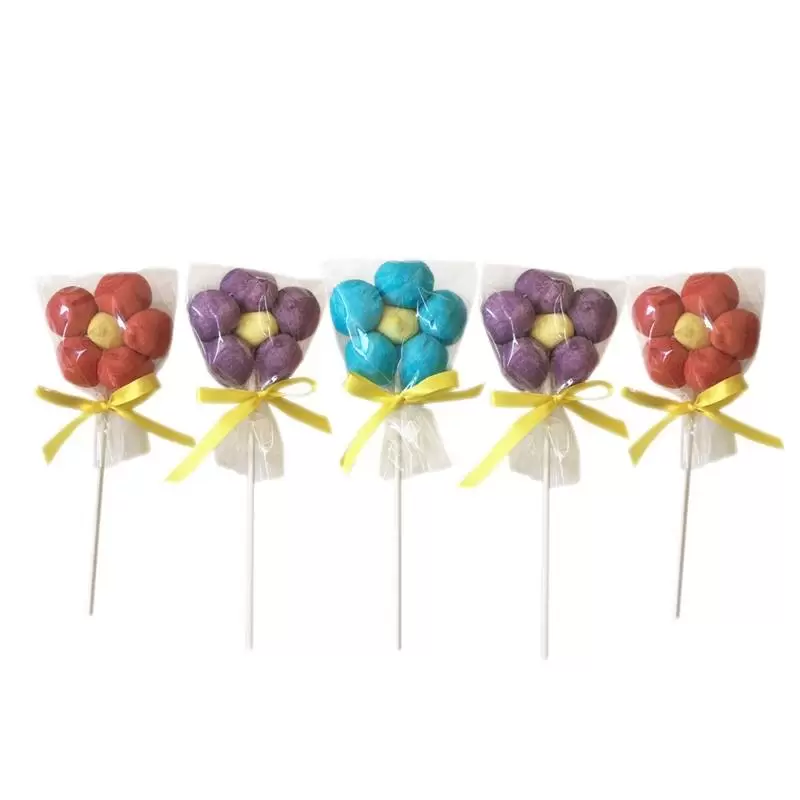 SPIEDINI FIORE DI MARSHMALLOW - SEGNAPOSTO