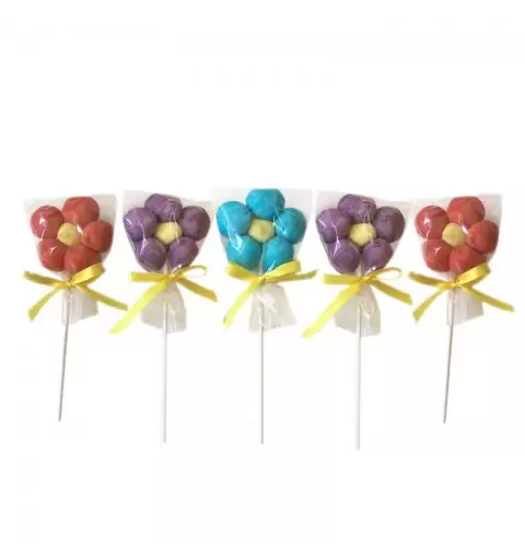 SPIEDINI FIORE DI MARSHMALLOW - SEGNAPOSTO