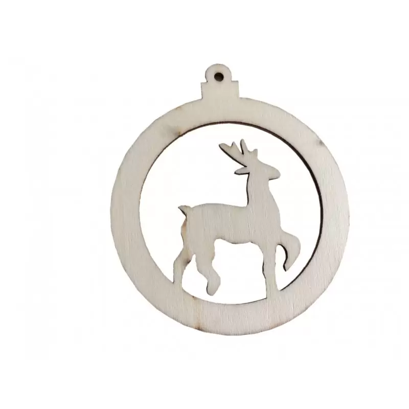 DECORAZIONI DI NATALE SFERE PIATTE 24 PZ