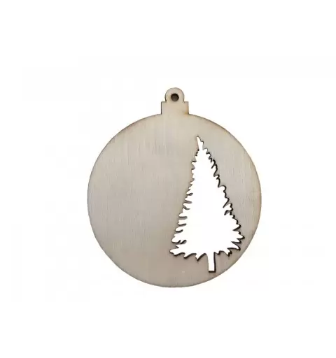 DECORAZIONI DI NATALE SFERE PIATTE 24 PZ