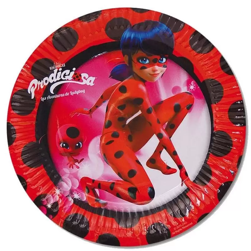 PIATTI DESSERT LADY BUG - 40 PZ