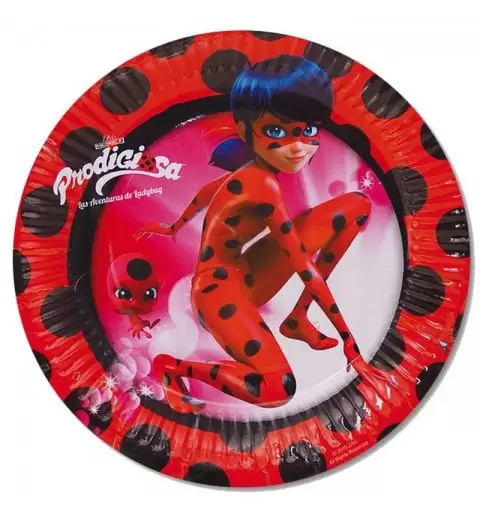 PIATTI DESSERT LADY BUG - 40 PZ