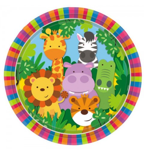 KIT N.51 COORDINATO TAVOLA WILD KINGDOM