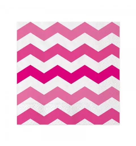 KIT N.2 ACCESSORI TAVOLA ZIG ZAG FUCSIA