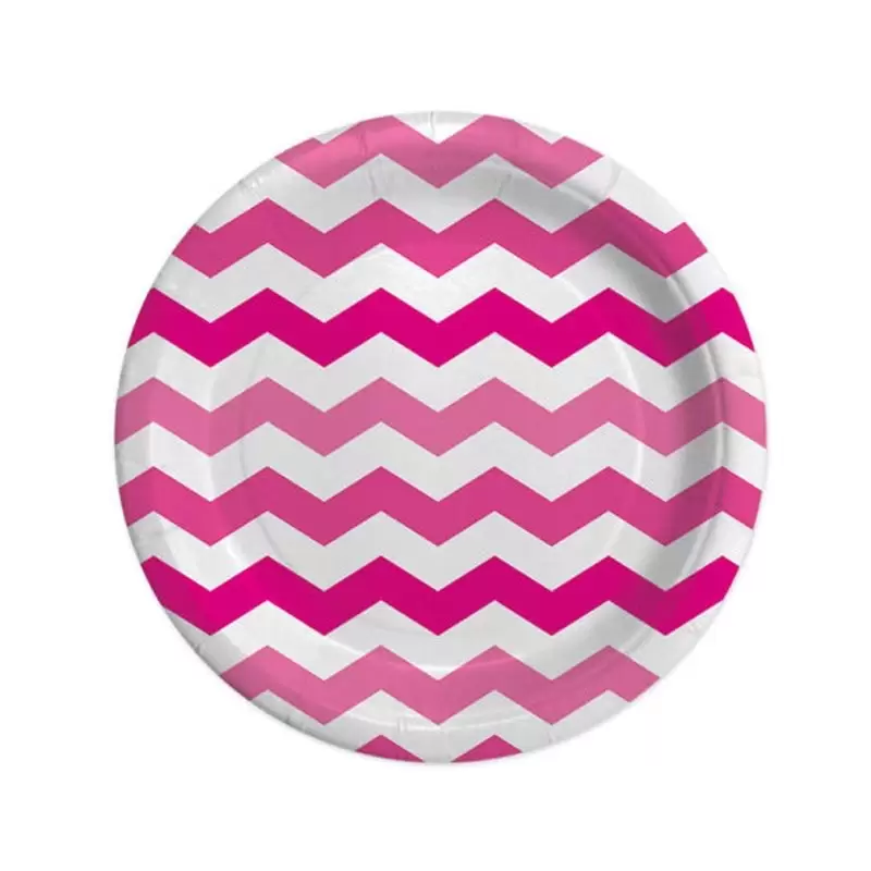 KIT N.2 ACCESSORI TAVOLA ZIG ZAG FUCSIA
