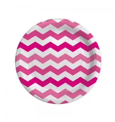 KIT N.2 ACCESSORI TAVOLA ZIG ZAG FUCSIA