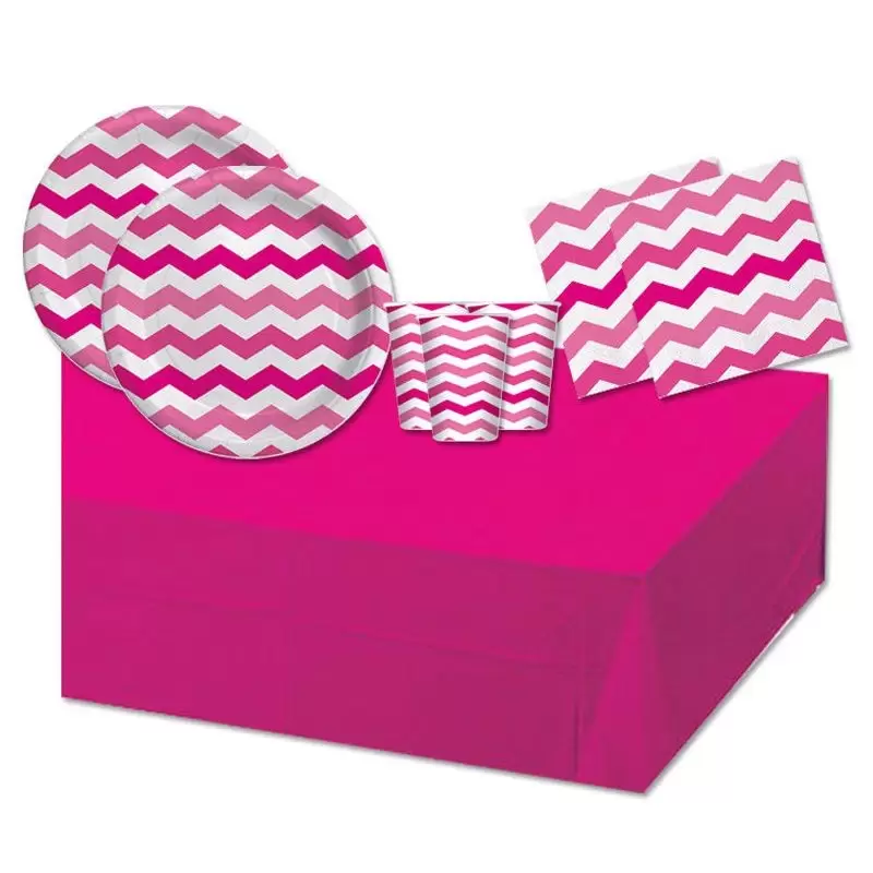 KIT N. 16 COORDINATO FESTA FUCSIA