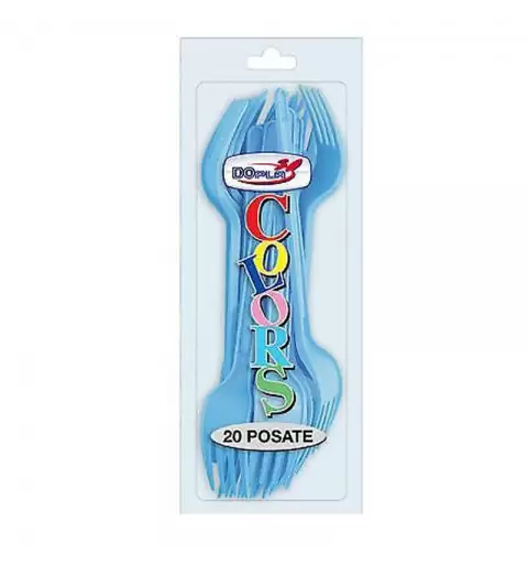 KIT N.6 ADDOBBI COMPLEANNO ZIG ZAG TURCHESE