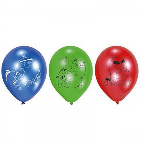 PALLONCINI ANGRY BIRDS - 12 PZ