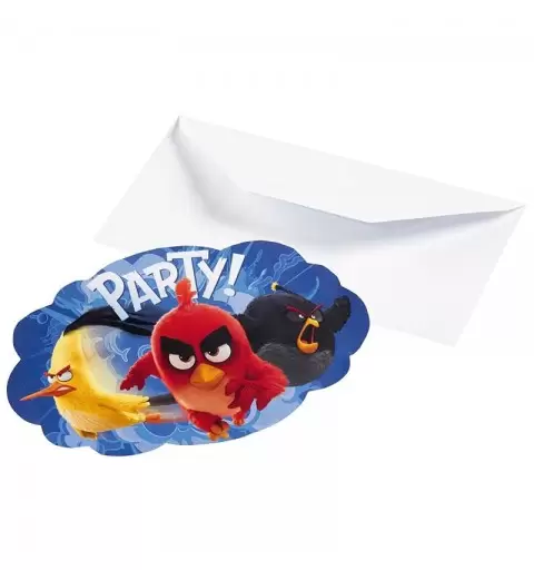 INVITI DI COMPLEANNO ANGRY BIRDS