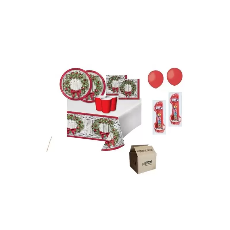 KIT N.6 SET TAVOLA GHIRLANDA