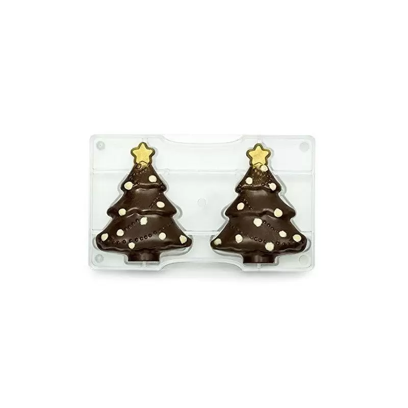 STAMPO CIOCCOLATINO ALBERO DI NATALE