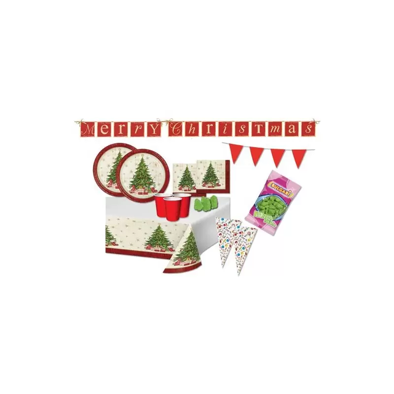 KIT N.51 SET TAVOLA ALBERO DI NATALE