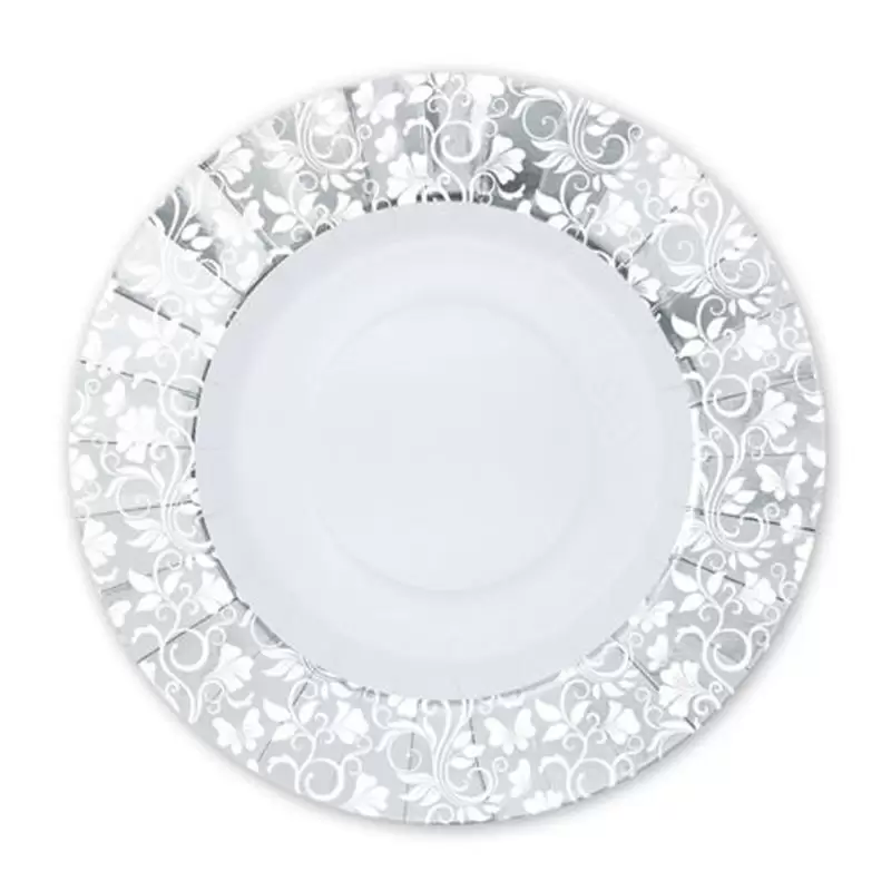 KIT N.2 COORDINATO TAVOLA CELEBRITY ARGENTO