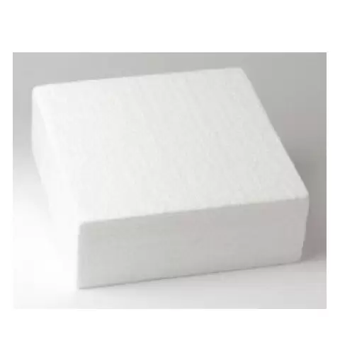 2 BASE PER TORTA A FORMA QUADRATA 30X30X5 CM