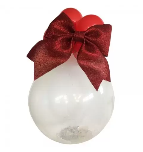 PALLONE DI NATALE LUMINOSO - KIT FAI DA TE