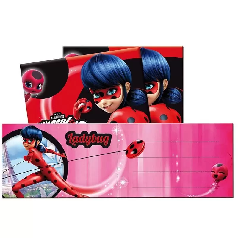 INVITI COMPLEANNO LADY BUG