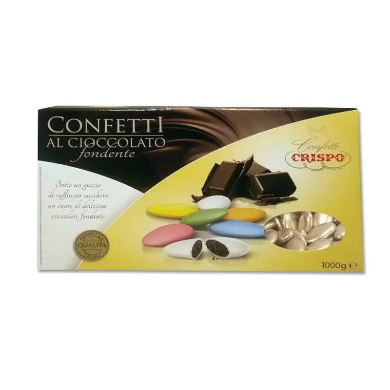 CONFETTI AL CIOCCOLATO FONDENTE - ORO