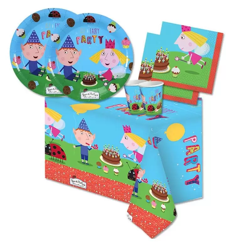 KIT N.3 ADDOBBI COMPLEANNO BEN E HOLLY