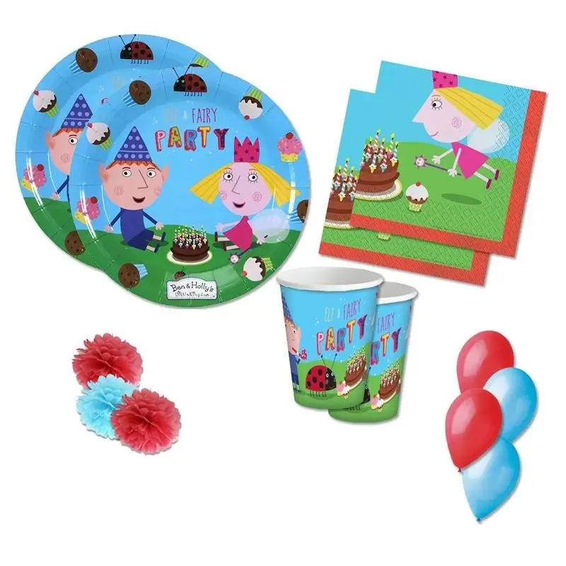 KIT N.53 ACCESSORI COMPLEANNO BEN E HOLLY