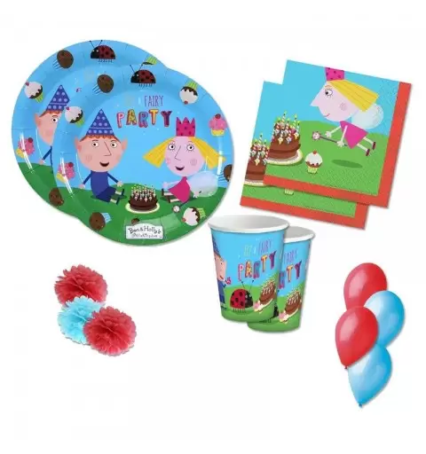 KIT N.53 ACCESSORI COMPLEANNO BEN E HOLLY