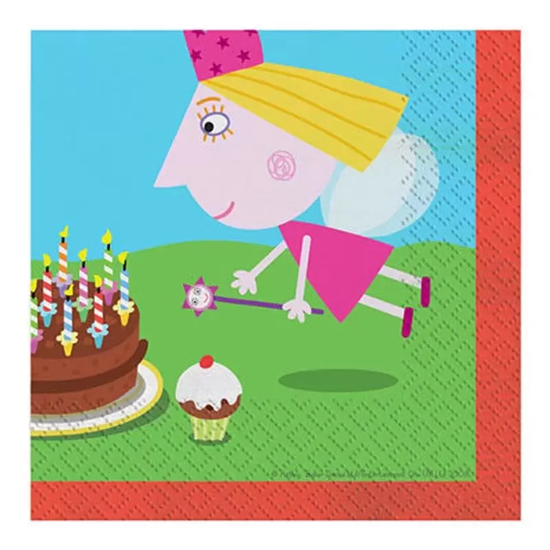 KIT N.53 ACCESSORI COMPLEANNO BEN E HOLLY