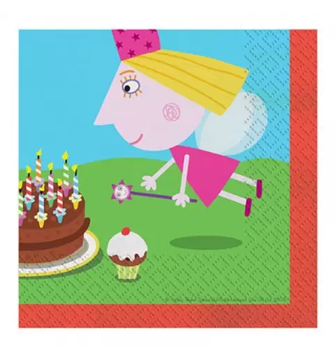 KIT N.53 ACCESSORI COMPLEANNO BEN E HOLLY