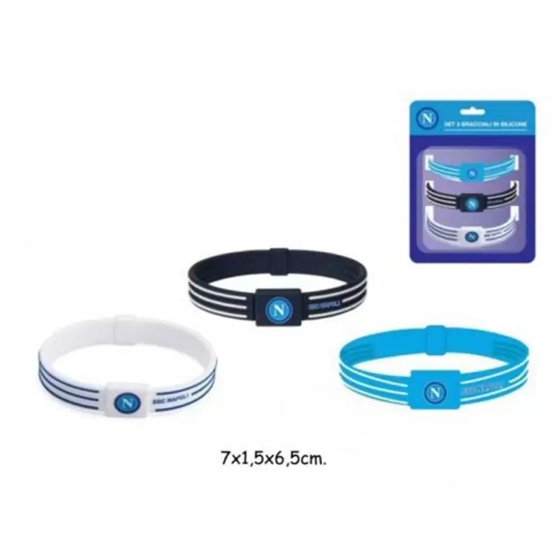 BRACCIALI NAPOLI - SILICONE
